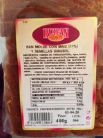 Pan de molde con maíz y semillas de girasol