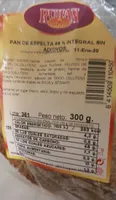 Pan de espelta integral