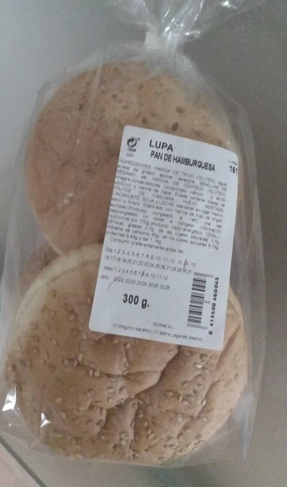 Pan de hamburguesa