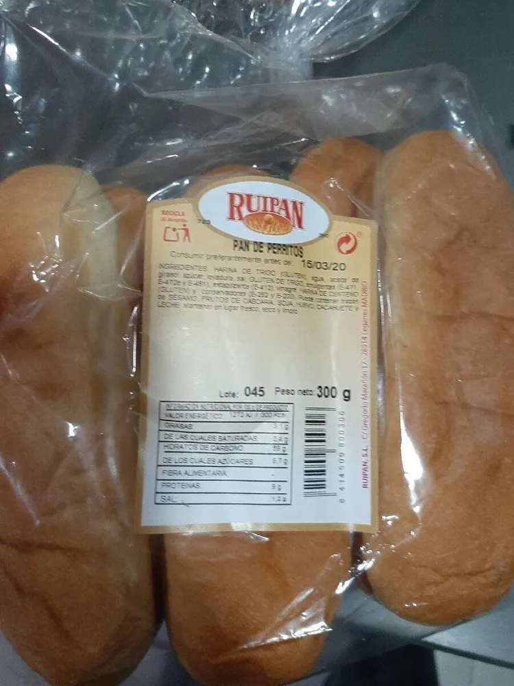 Pan de perritos