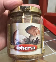 Boletus deshidratado harina
