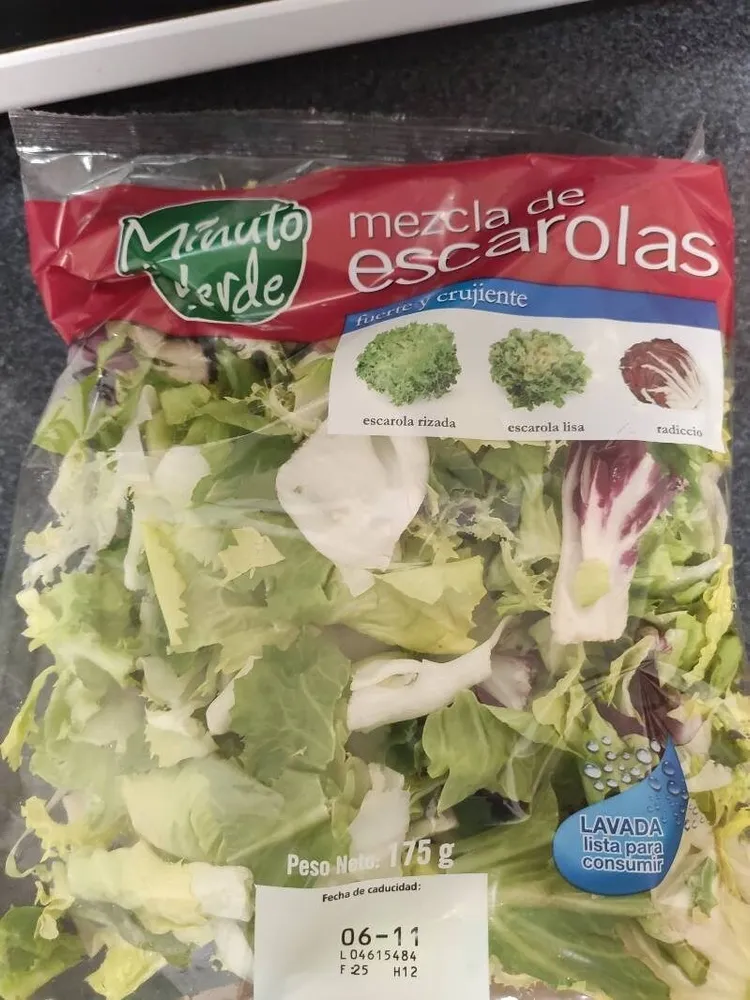 Mezcla de escarolas