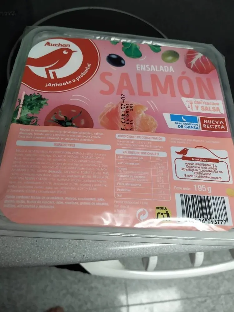 Ensalada salmon