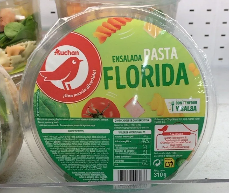 Ensalda pasta Florida