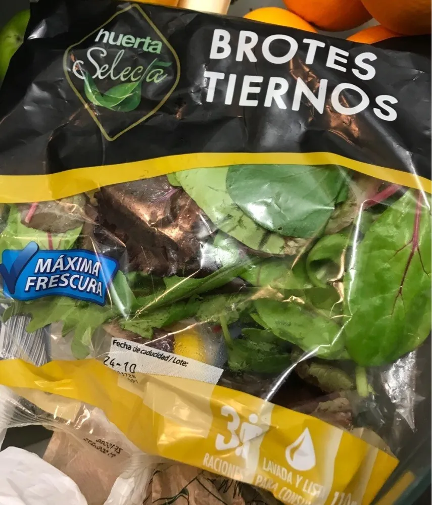 Brotes tiernos