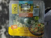 Ensalada micro hindú arroz con verduras y salsa