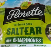 Verduras para saltear con champiñones