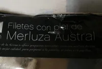 Filetes de merluza austral con piel