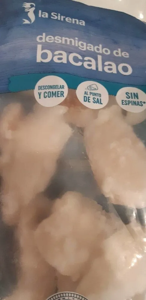 Desmigado de bacalao