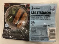 Lomos de salmón marinados con ajo y hierbas provenzales