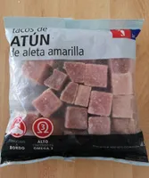 Tacos de atún de aleta amarilla