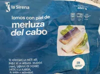 Lomos con piel de merluza del cabo