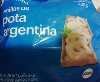 Anillas de pota argentina