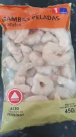 Gambas peladas grandes