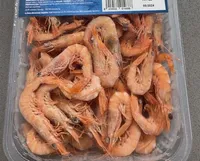 Gamba blanca salada cocida