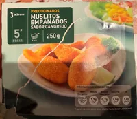 Muslitos empanados sabor cangrejo