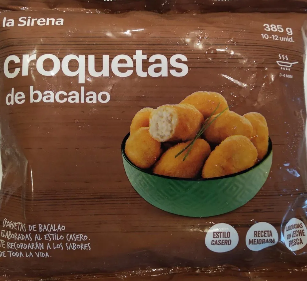 Croquetas de bacalao