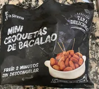 Mini croquetas de bacalao