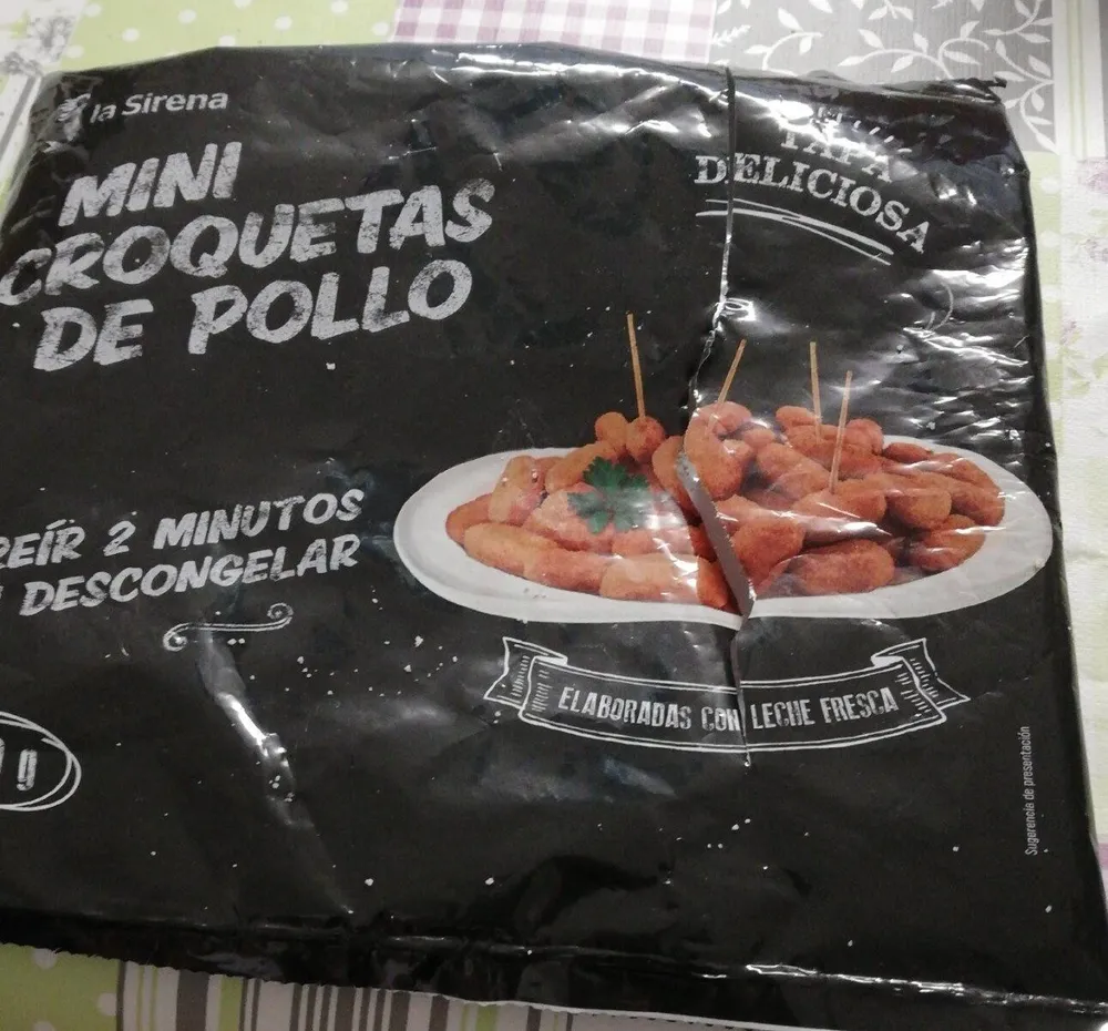 Mini croquetas de pollo