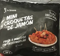 Mini ccroquetas de jamón