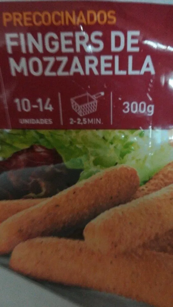 Fingers de mozzarella