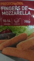 Fingers de mozzarella