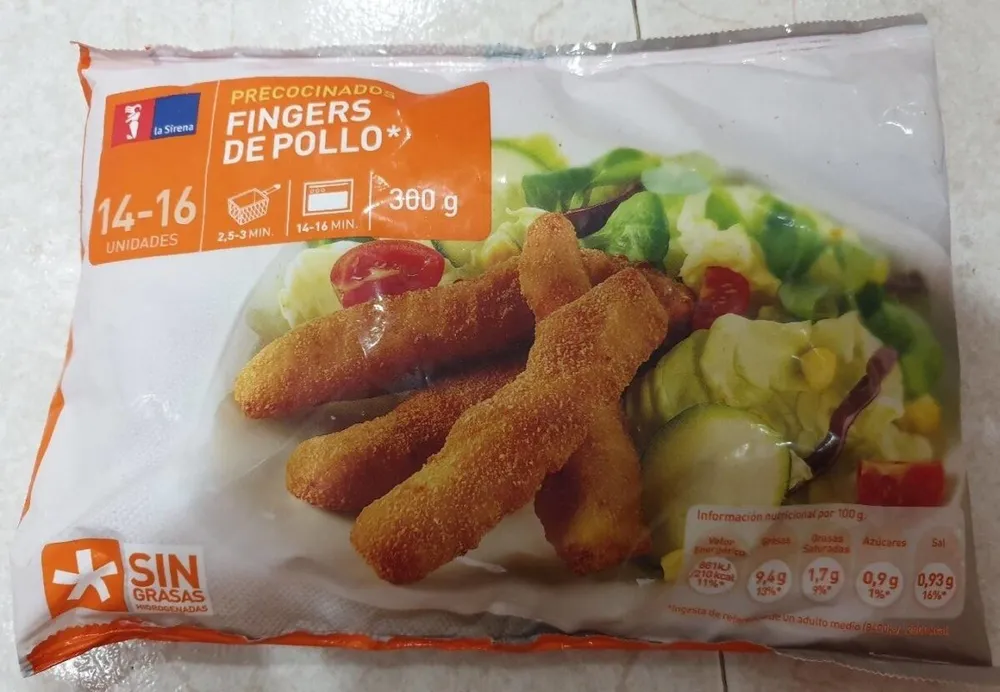 Fingers de pollo