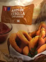Aros de cebolla empanados