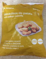 Bocaditos de patata con sabor cebolla
