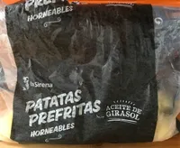 Patatas prefritas horneables
