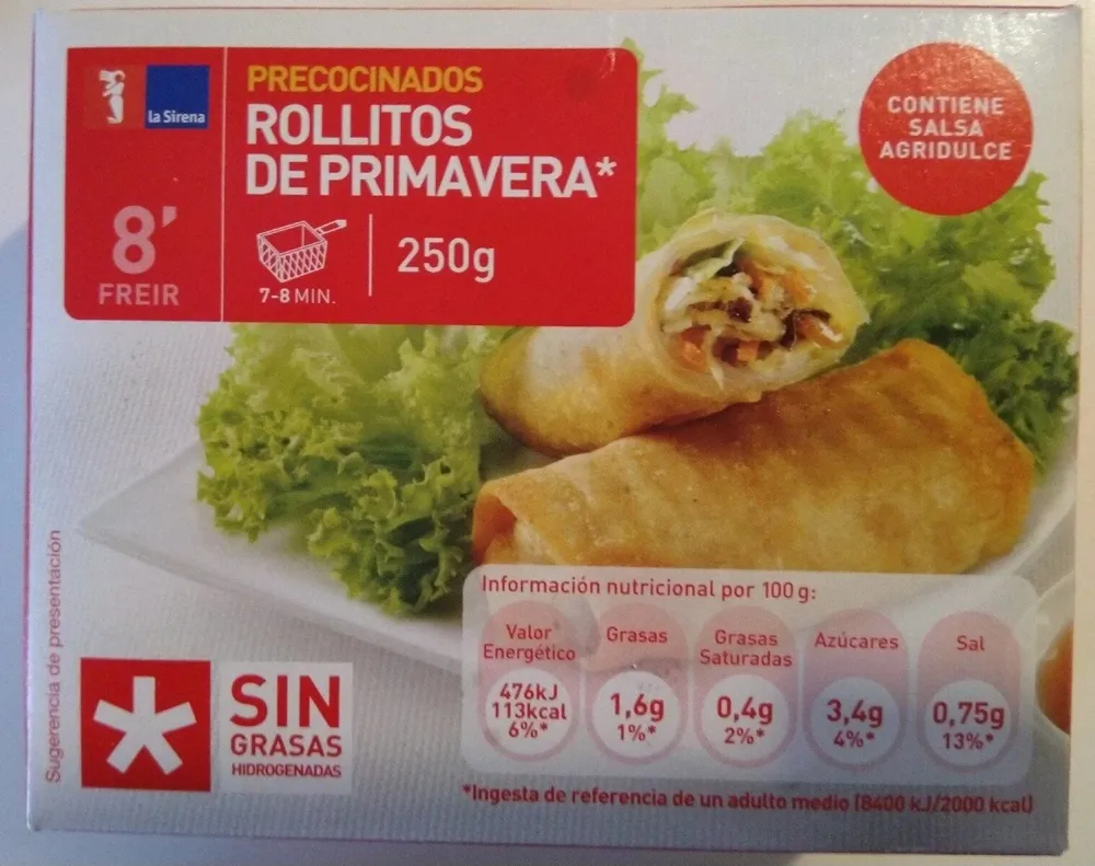 Rollitos de primavera