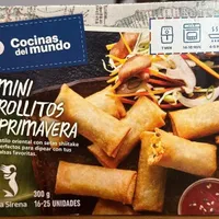Mini rollitos primavera