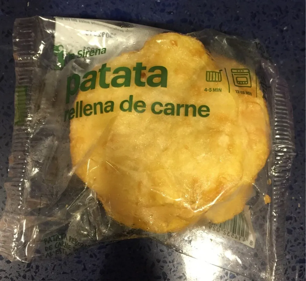 Patata rellena de carne