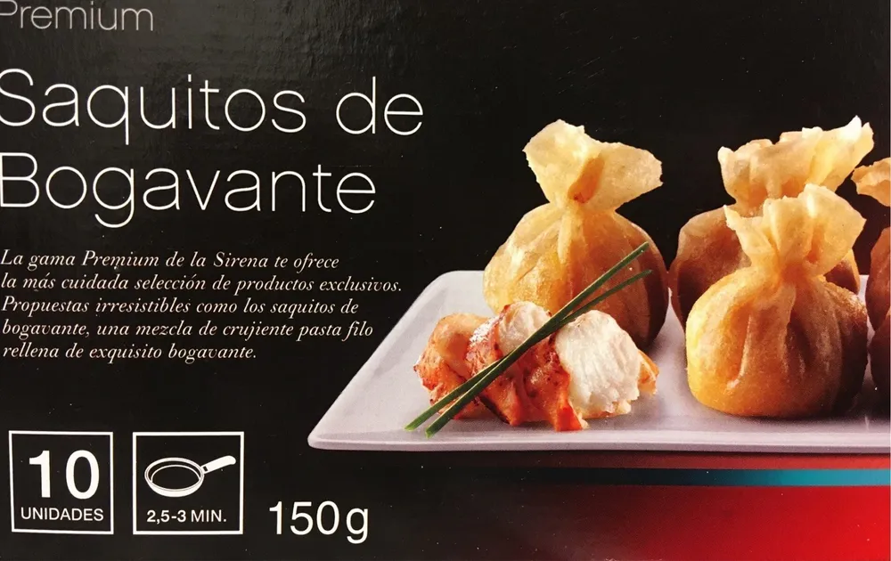 Saquitos de Bogavante