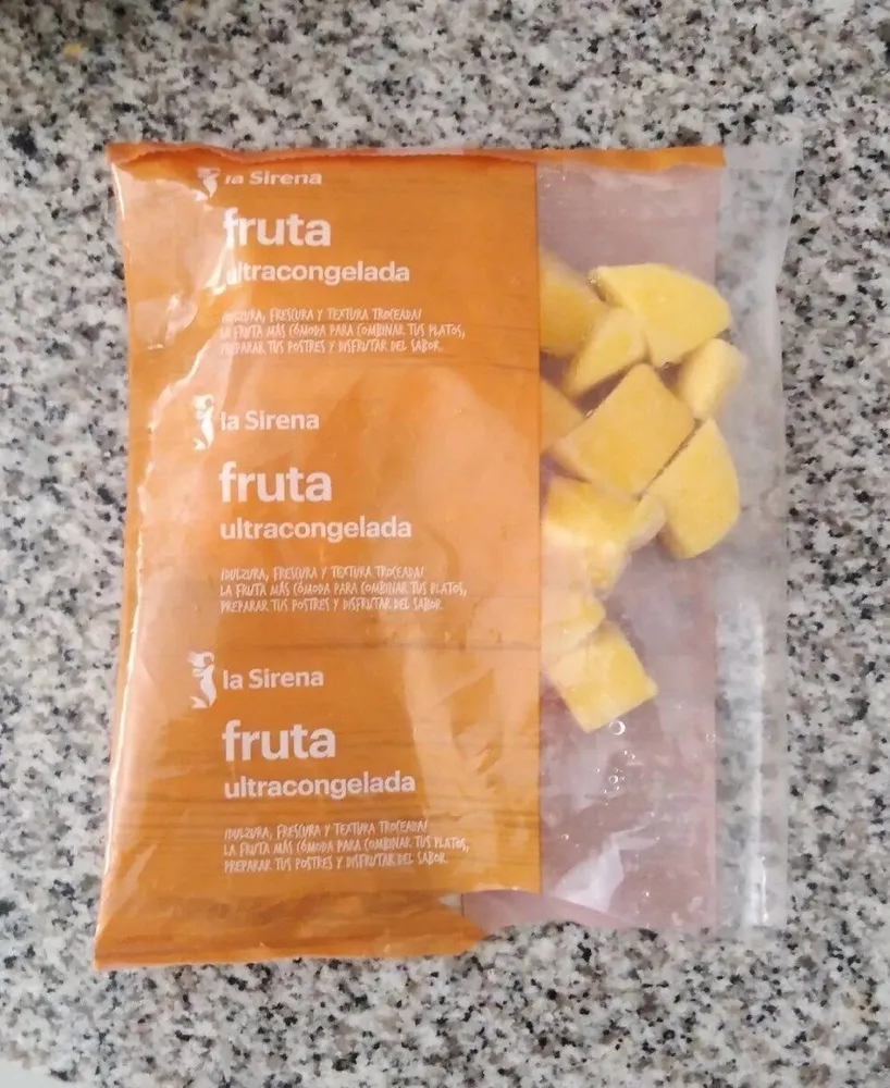 Mango a dados ultracongelado
