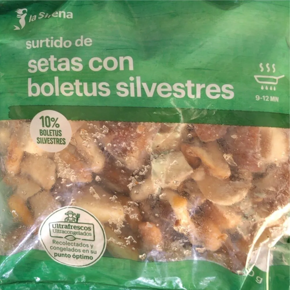 Setas con boletus