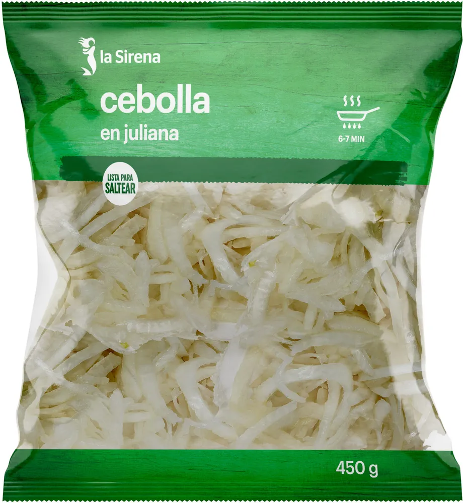 Cebolla en juliana