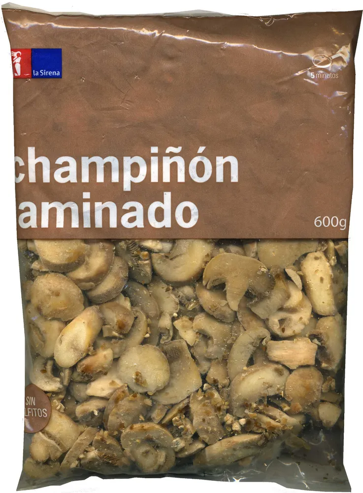 Champiñón laminado
