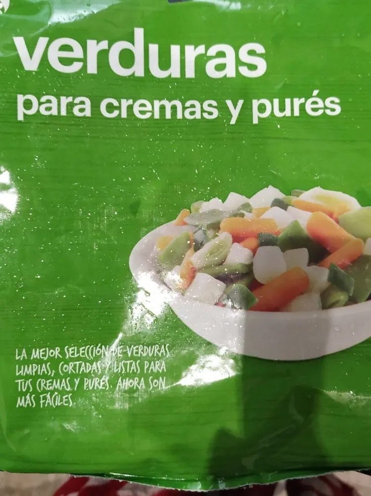 Verduras para cremas y pures