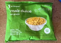 Maiz dulce en grano
