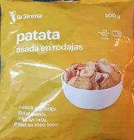Patata asada en rodajas