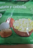 Patata y cebolla troceada