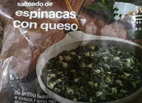 Salteado de espinacas con queso