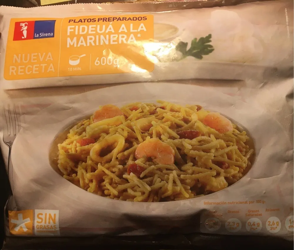 Fideuá a la marinera