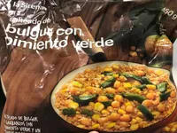 Salteado de bulgur con pimiento verde