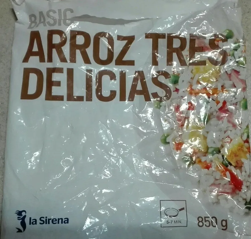 Arroz tres delicias