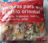 Verduras para wok al estilo oriental