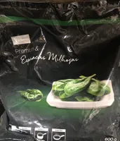 Espinacas milhojas