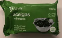 Acelgas en bloques