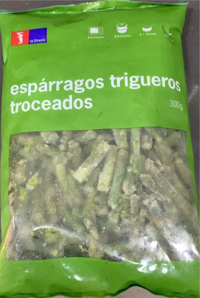 Esparragos trigueros troceados